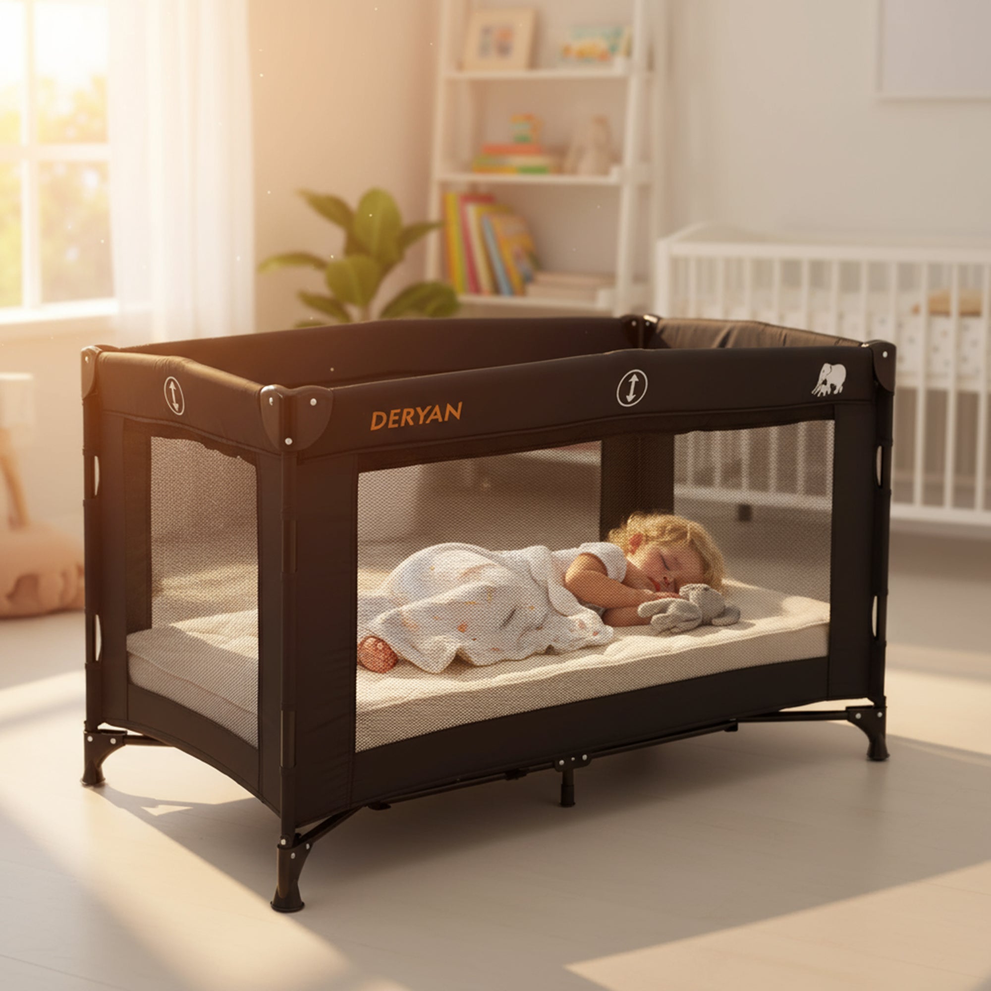 Luxe Camping Bed Black