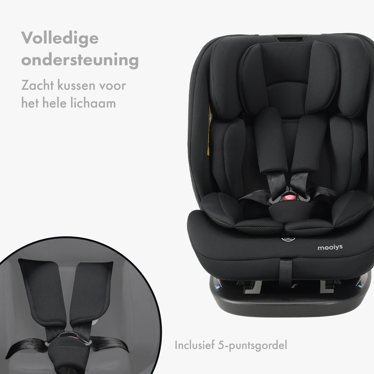 Bella i-Size Autostoel - Geschikt vanaf 40 tot 150 cm - Achterwaarts & Voorwaarts - Te bevestigen met gordel