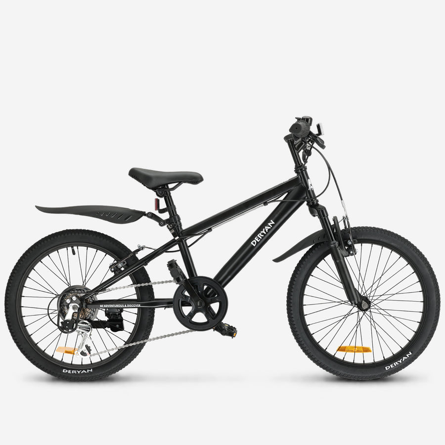 20-Inch Kids' Mountain Bike - Black