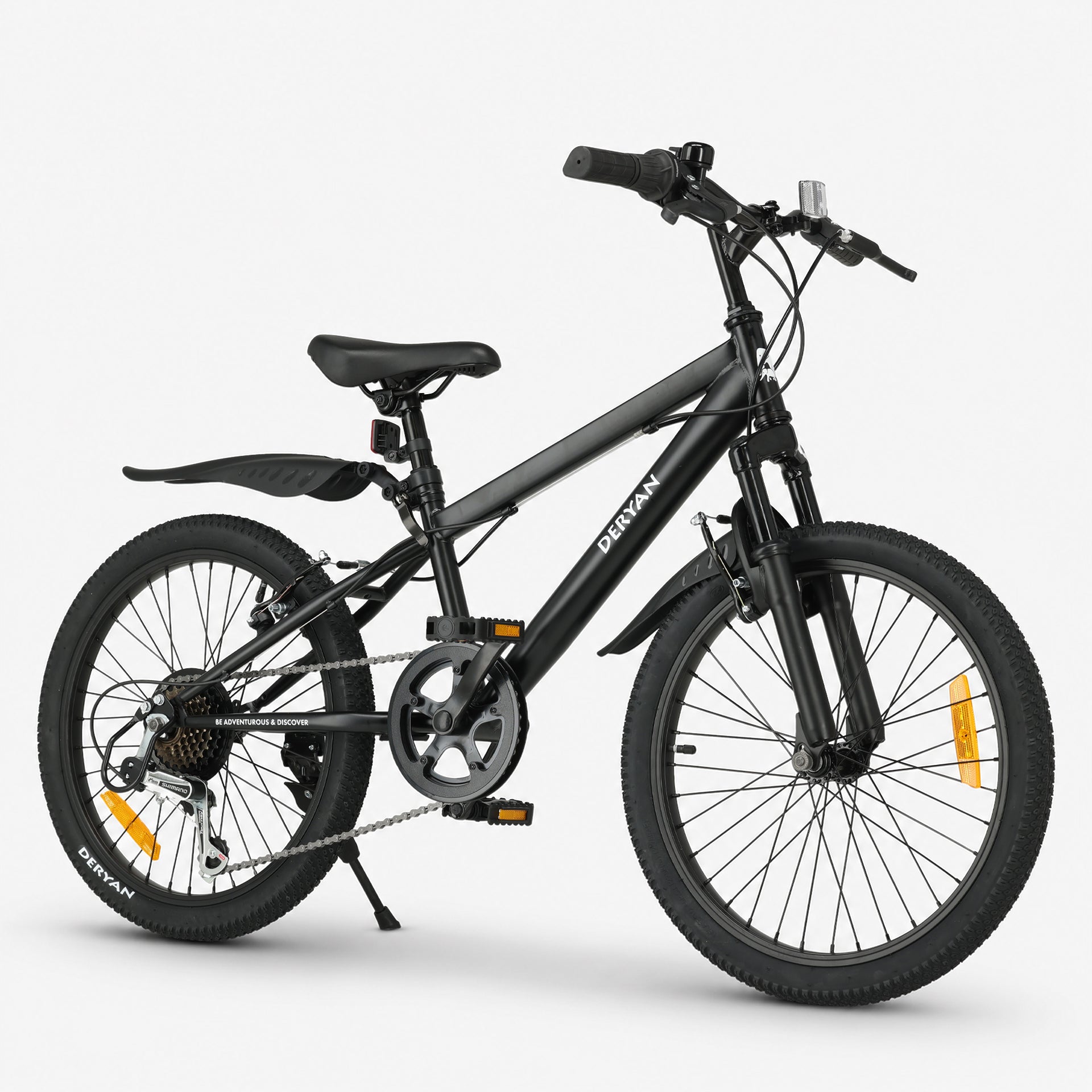 Kinder-Mountainbike 20 Zoll – Schwarz