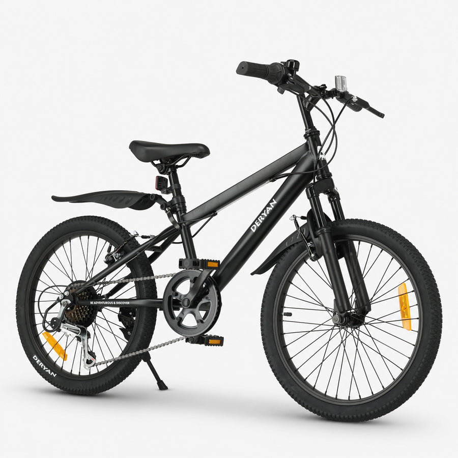 20-Inch Kids' Mountain Bike - Black