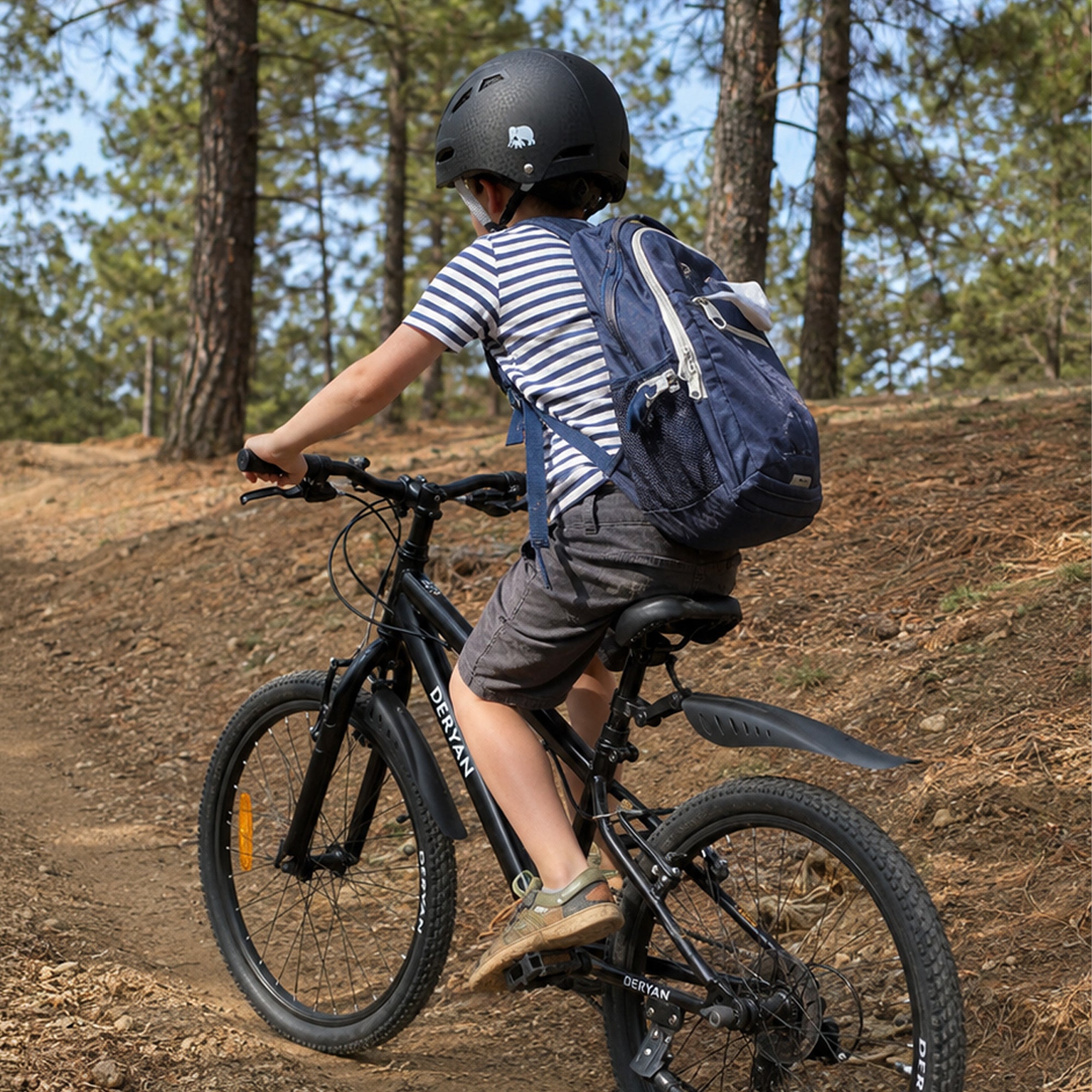Kinder Mountainbike 20 Inch - Zwart