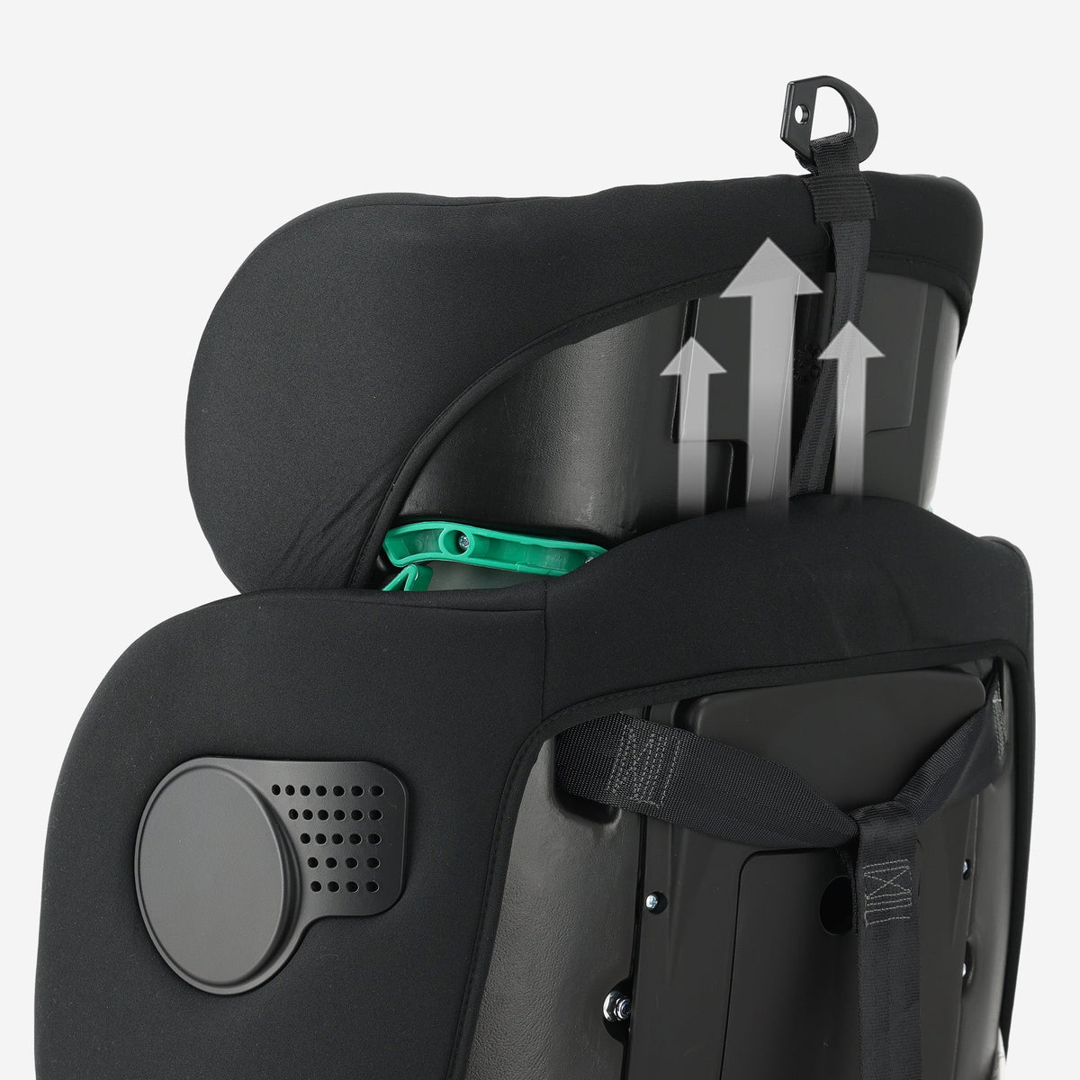 Kaya Luxe Autostoel I-Size - 360° Draaibaar - Isofix - Zwart