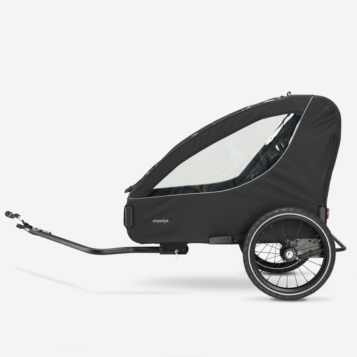 Luxury 2-Person Bike Trailer - Black