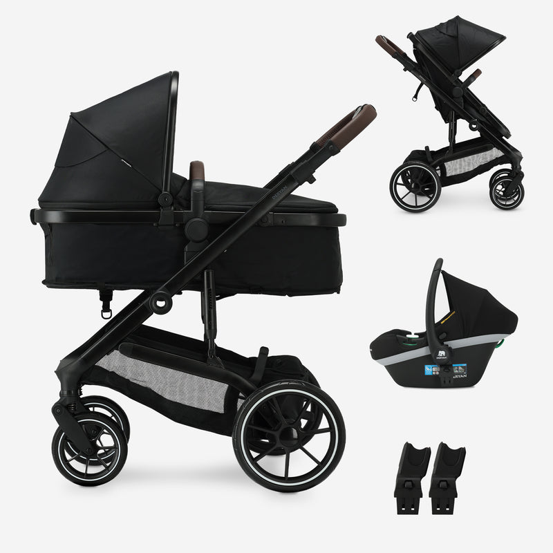Poussette Noa 3-en-1 Noir