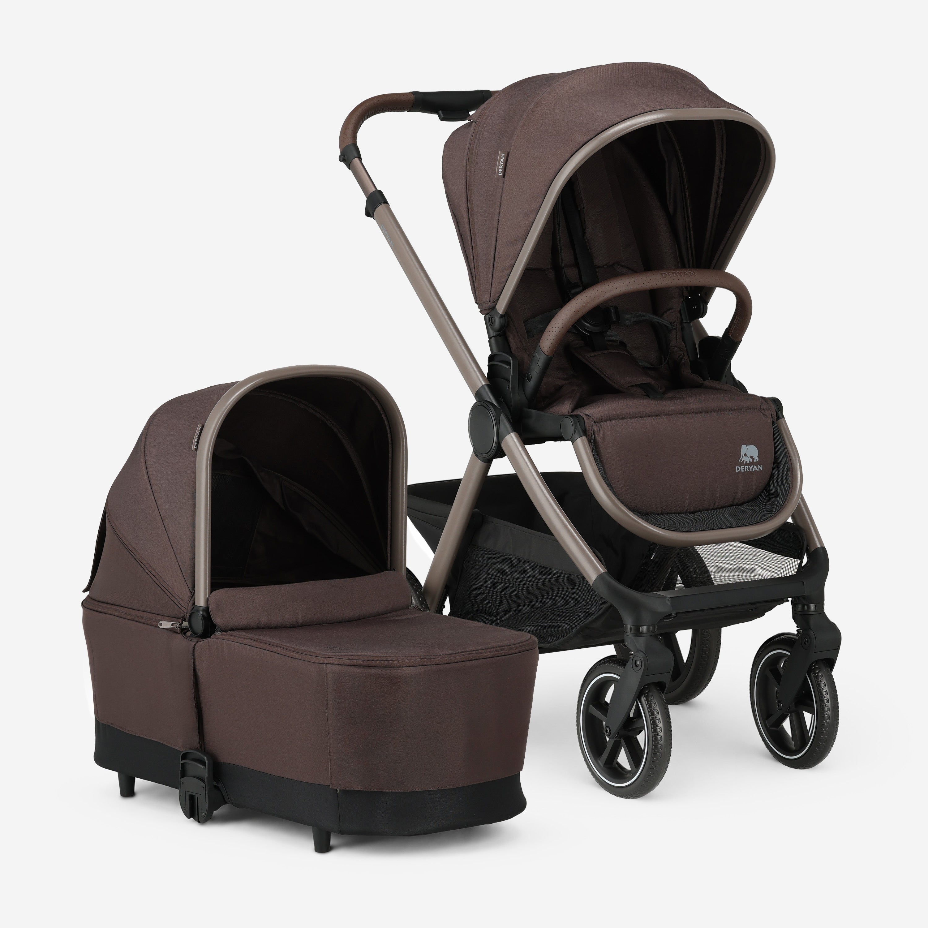 Naya 2-i-1-barnvagn, Chocolate