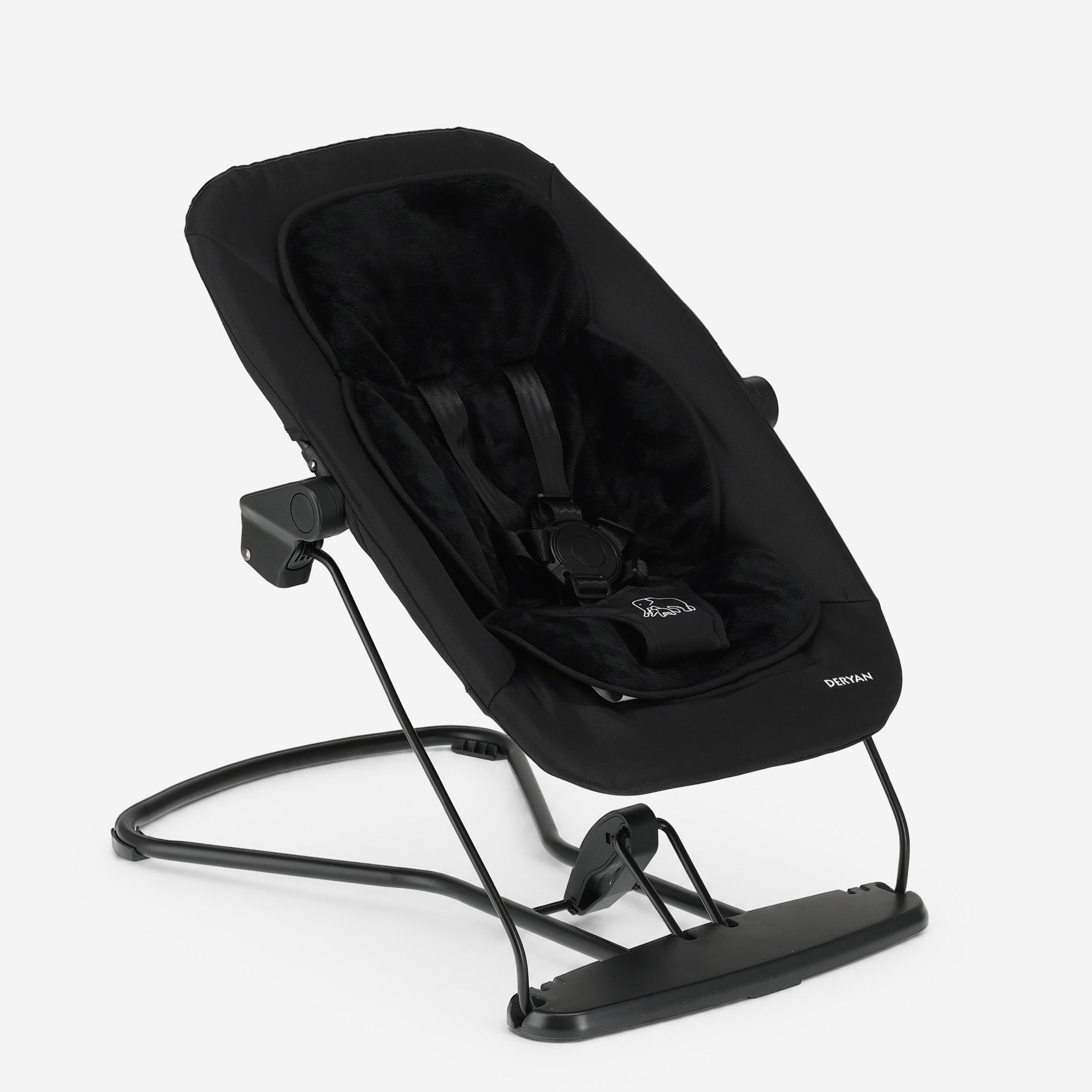 Seggiolone Oak Luxe con sdraietta - Nero