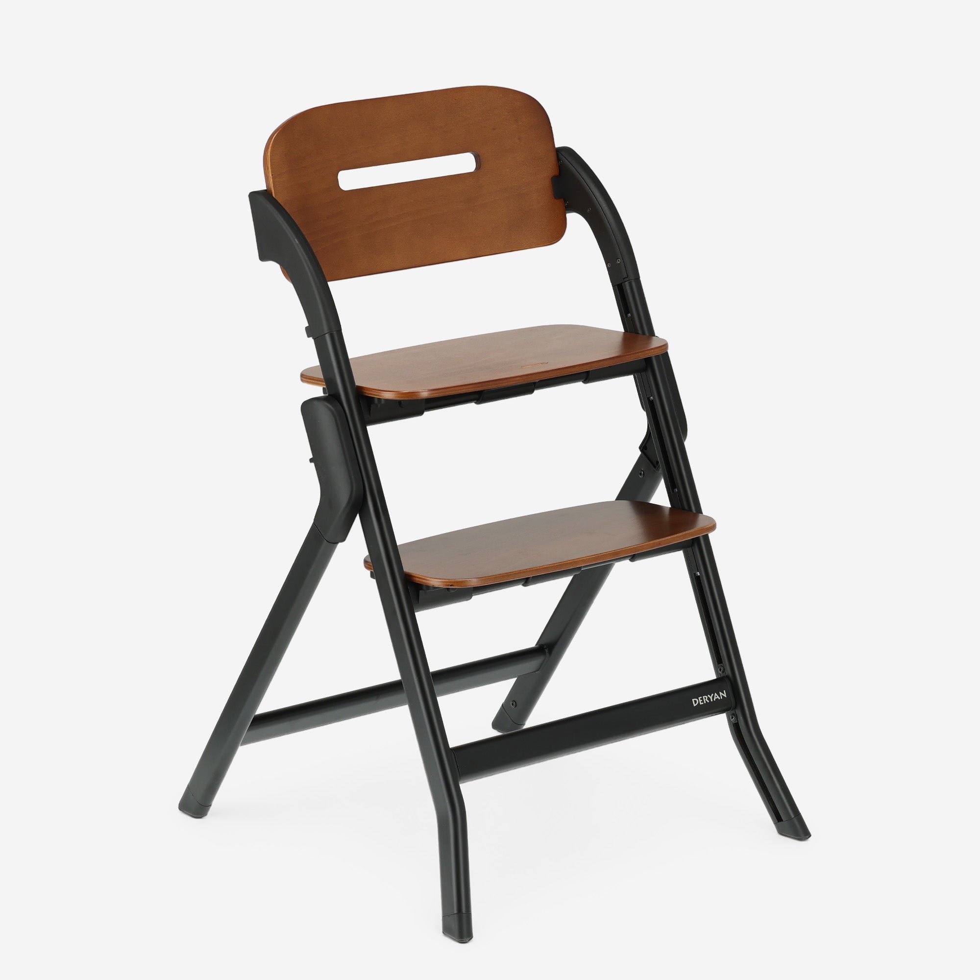 Seggiolone Oak Luxe con sdraietta - Nero