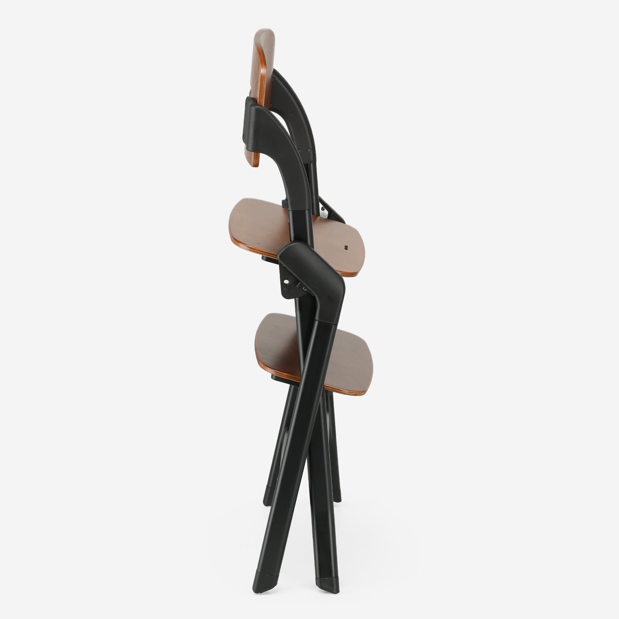 Seggiolone Oak Luxe con sdraietta - Nero