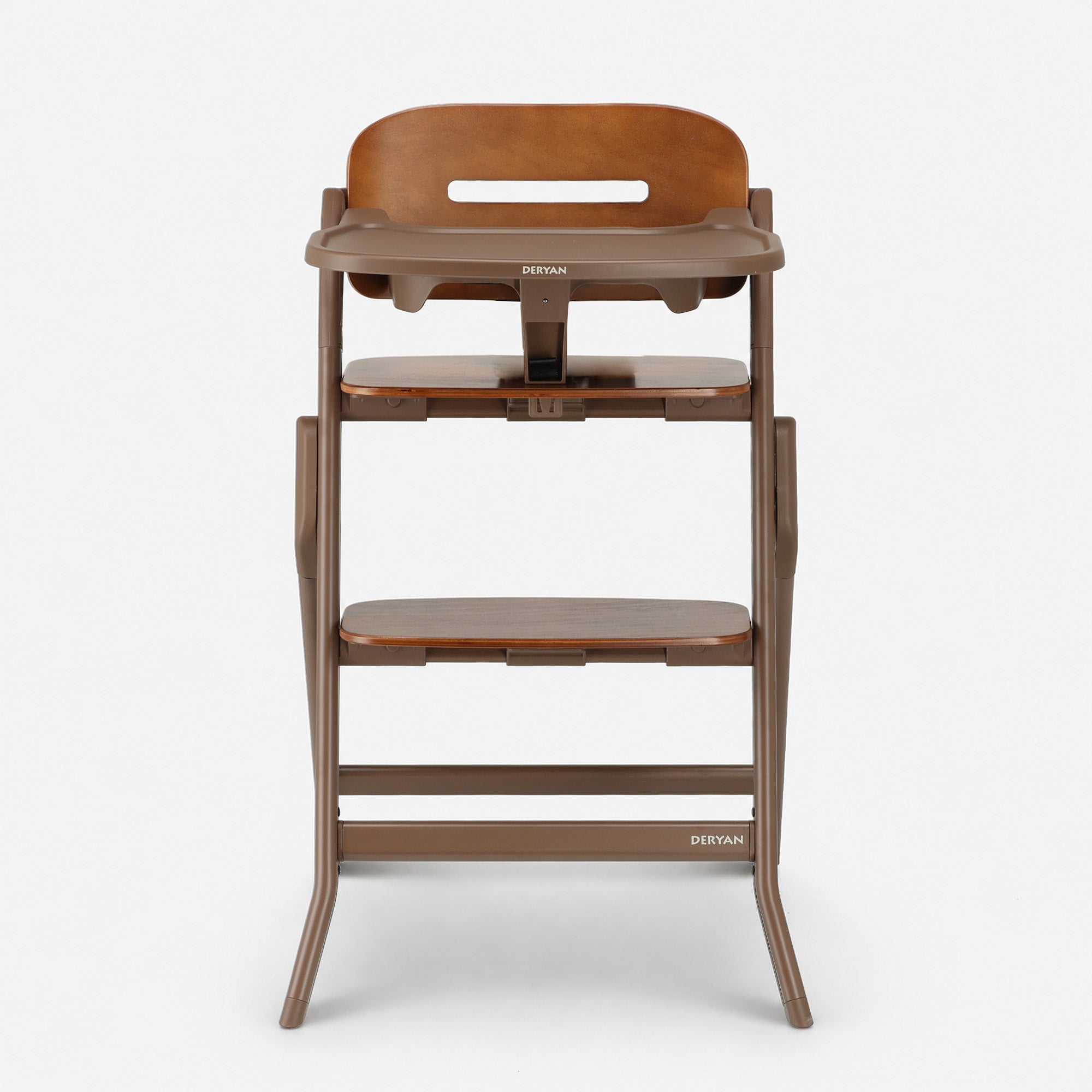 Oak Luxe Kinderstoel met Bouncer - Donkerbruin