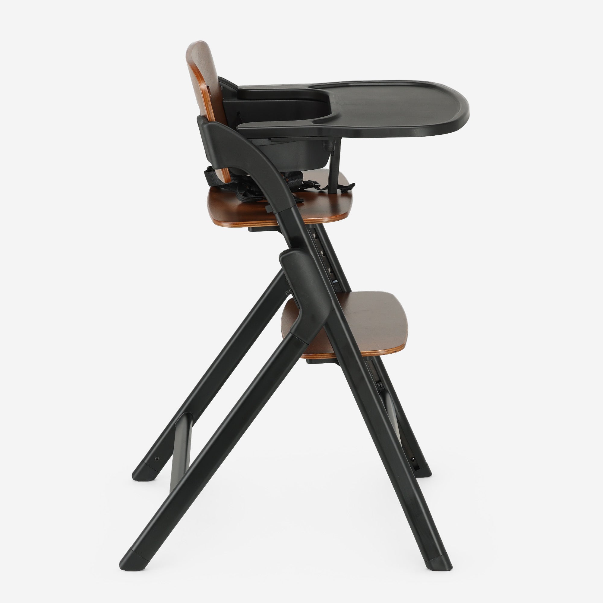 Seggiolone Oak Luxe con sdraietta - Nero