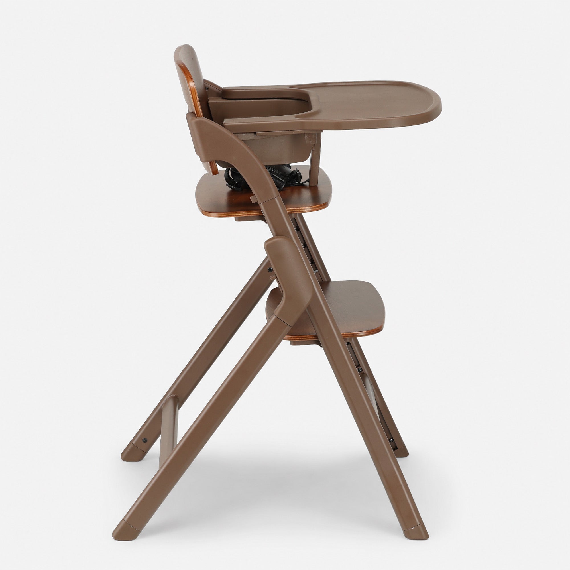 Oak Luxe Kinderstoel met Bouncer - Donkerbruin