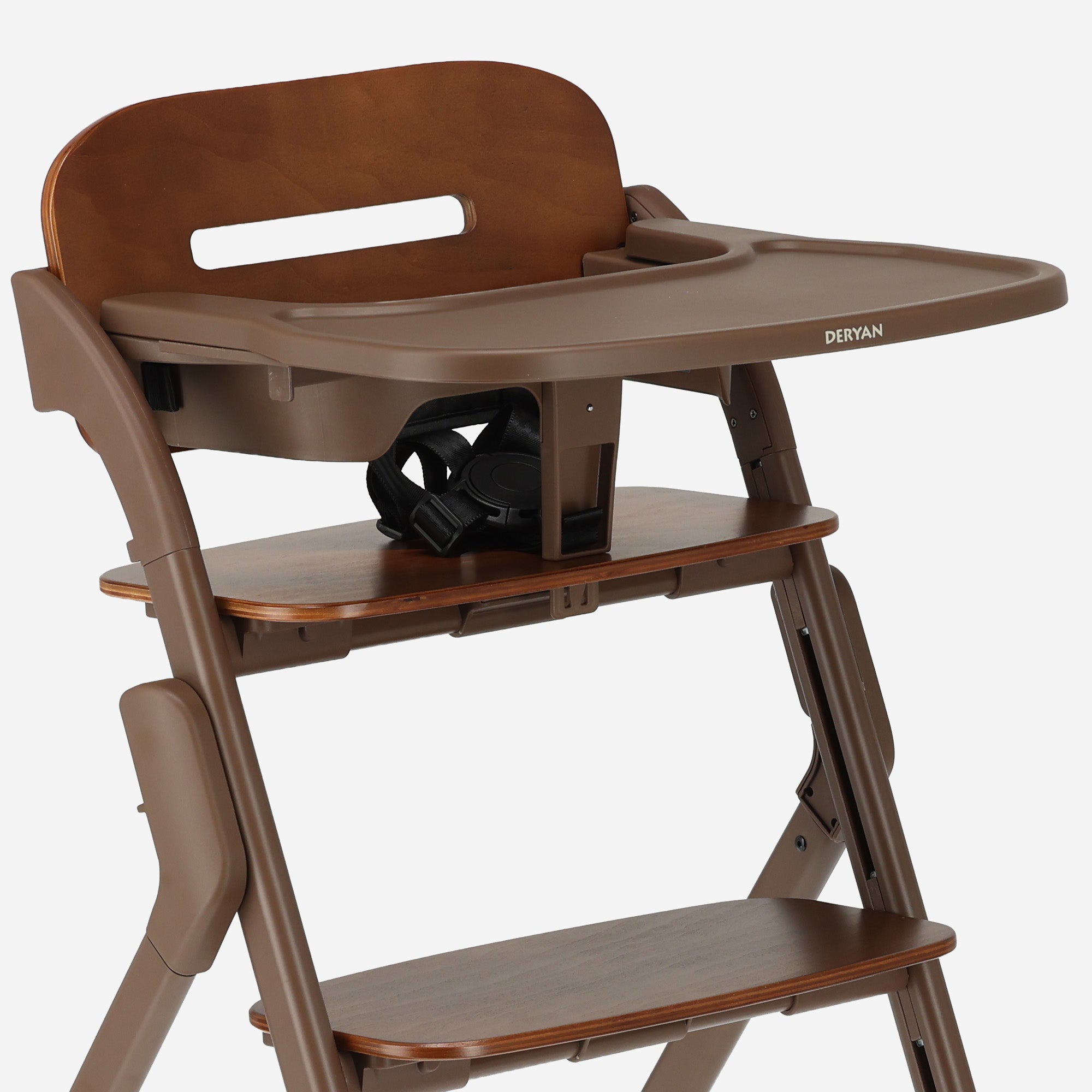 Oak Luxe Kinderstoel met Bouncer - Donkerbruin