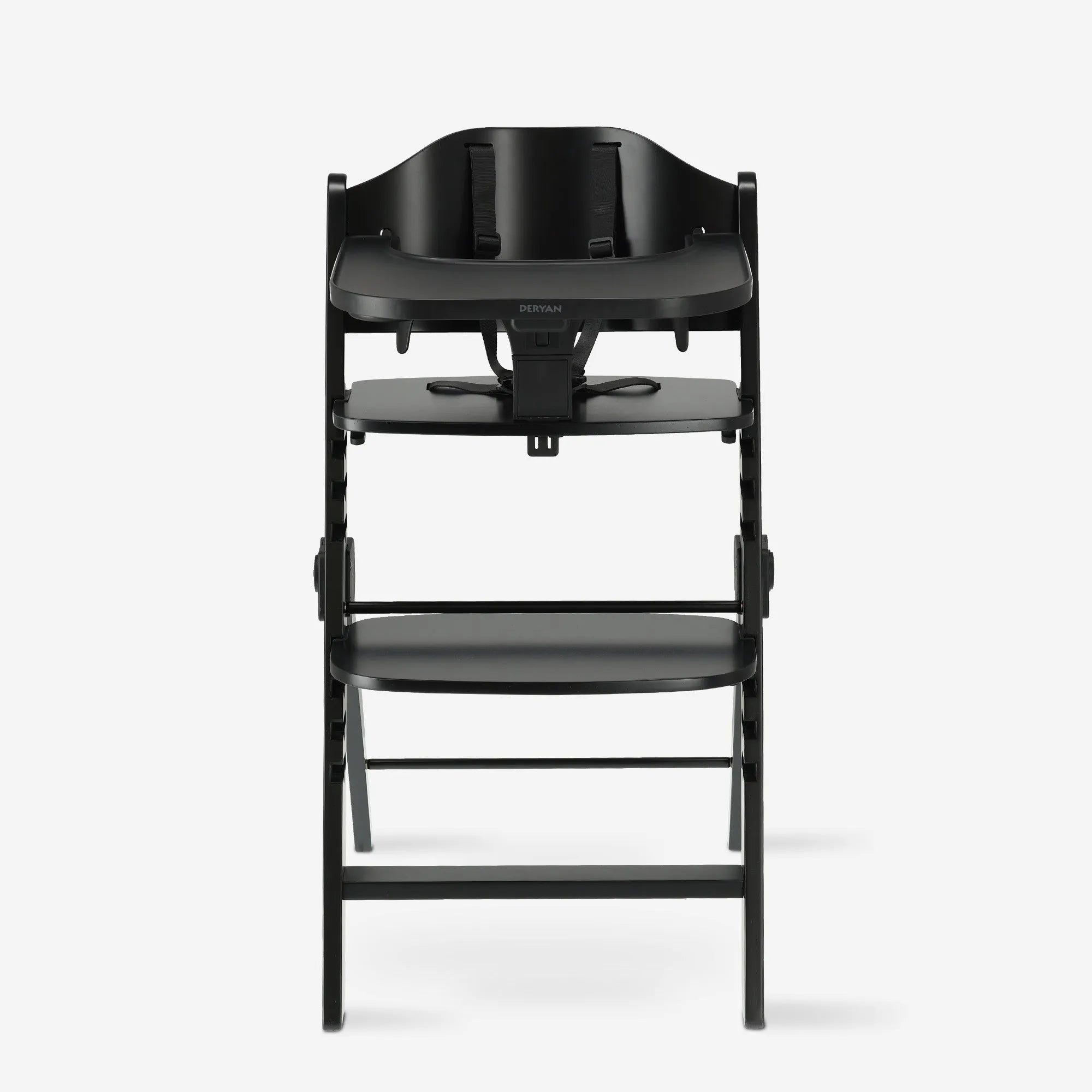 DERYAN Kinderstoel Baby & Peuter - Opvouwbare Meegroeiende houten DERYAN Kinderstoel Baby & Peuter - Opvouwbare Meegroeiende houten