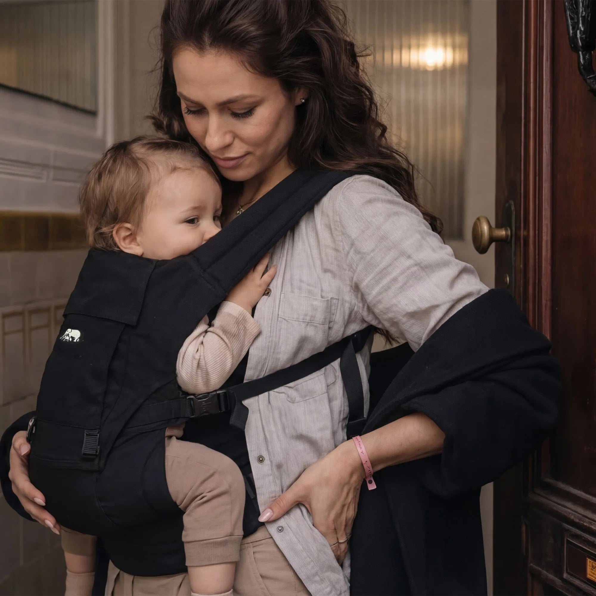 Pack Luxe Baby Carrier Black