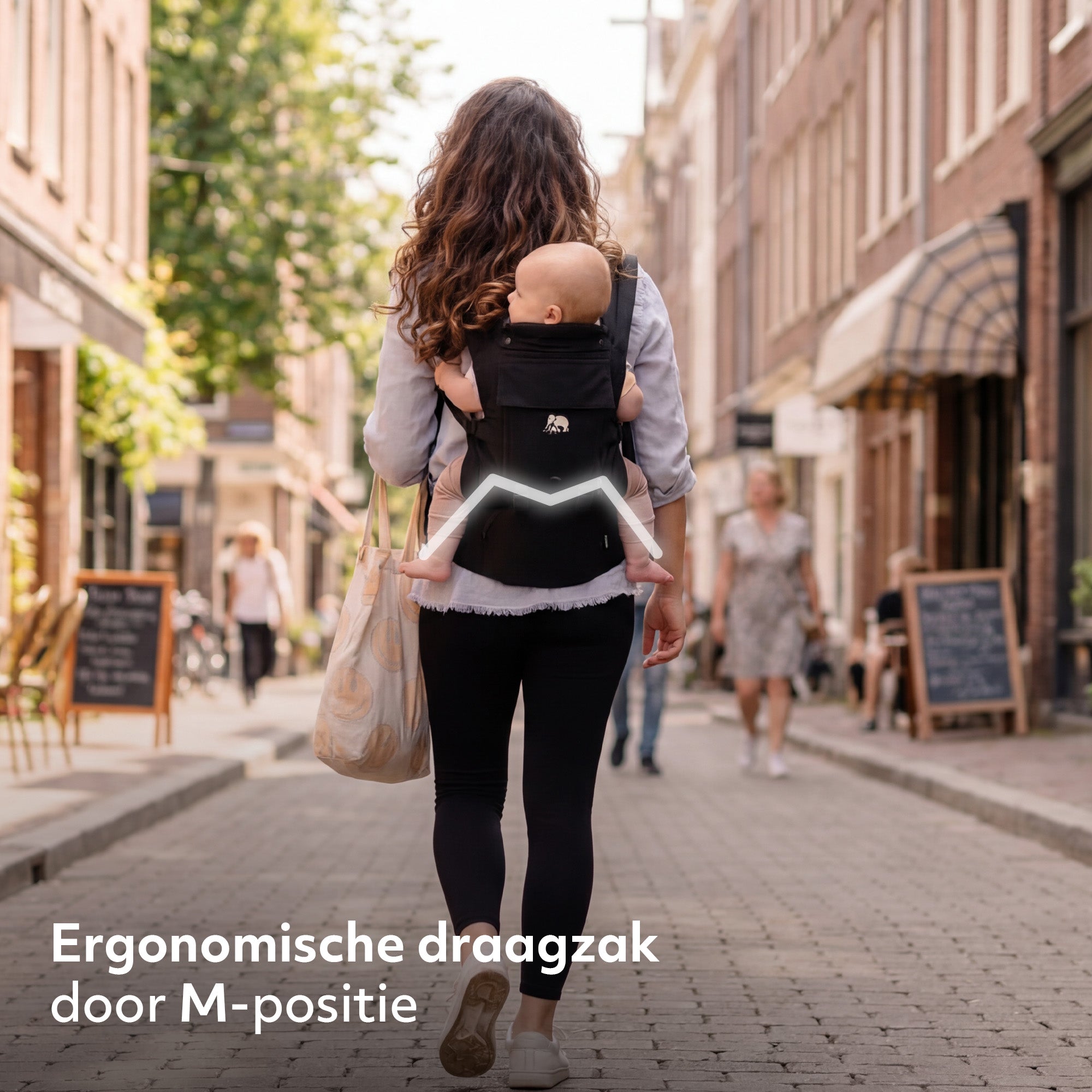 Pack Luxe Baby Carrier Black