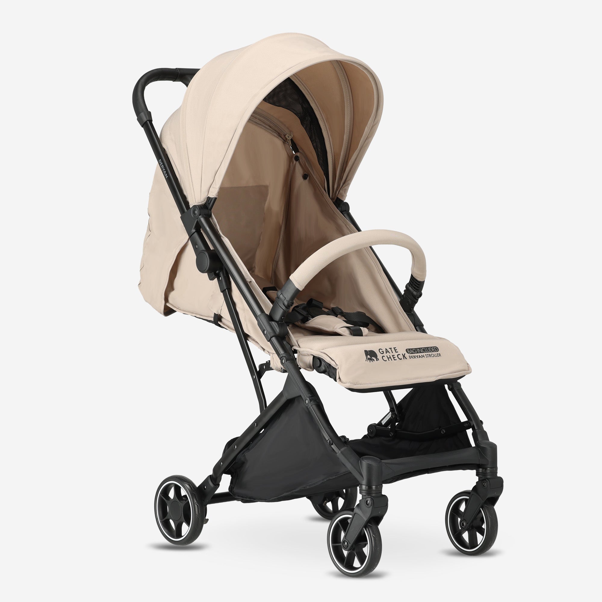 Airplane Buggy – Inclusief regenhoes en transporttas - Nougat