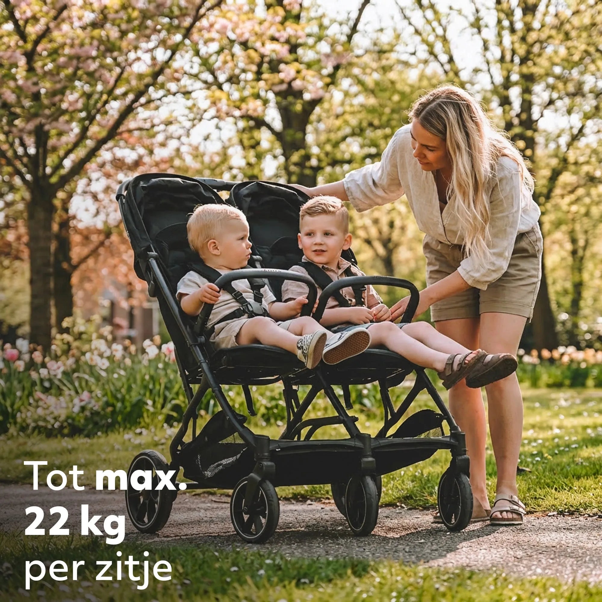 Rolo DuoBuggy X2 XL Black