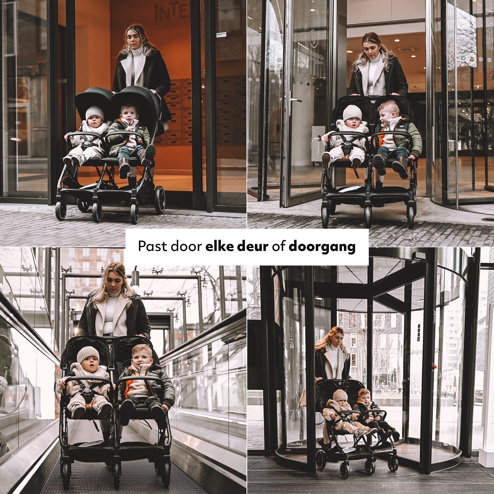 Rolo DuoBuggy X2 XL Svart