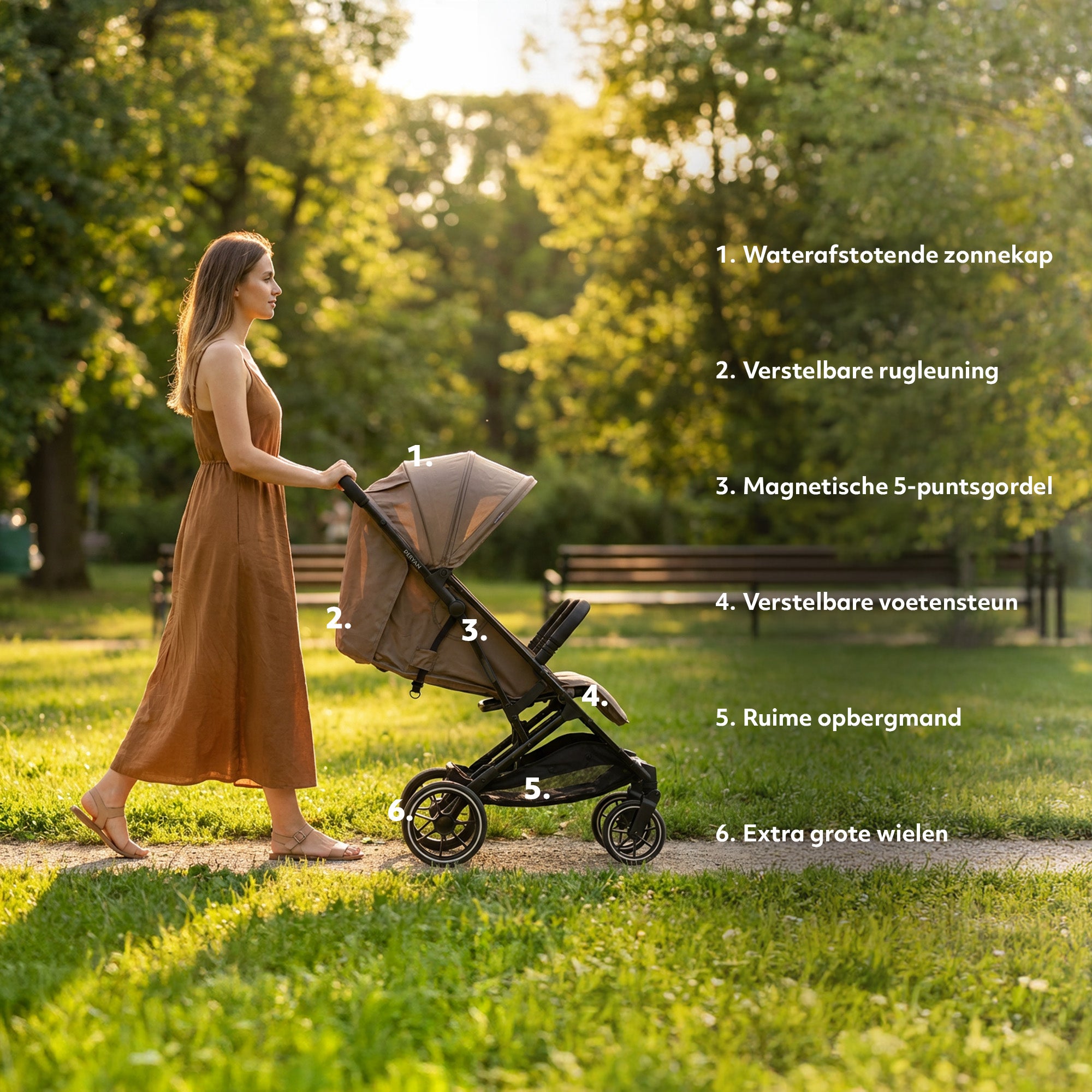 Rolo DuoBuggy X2 XL Hazel