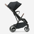 Rolo Buggy XL Schwarz – kompakter Klappkinderwagen mit geräumigem Sitz und leichtem Rahmen für Reisen und den täglichen Gebrauch
