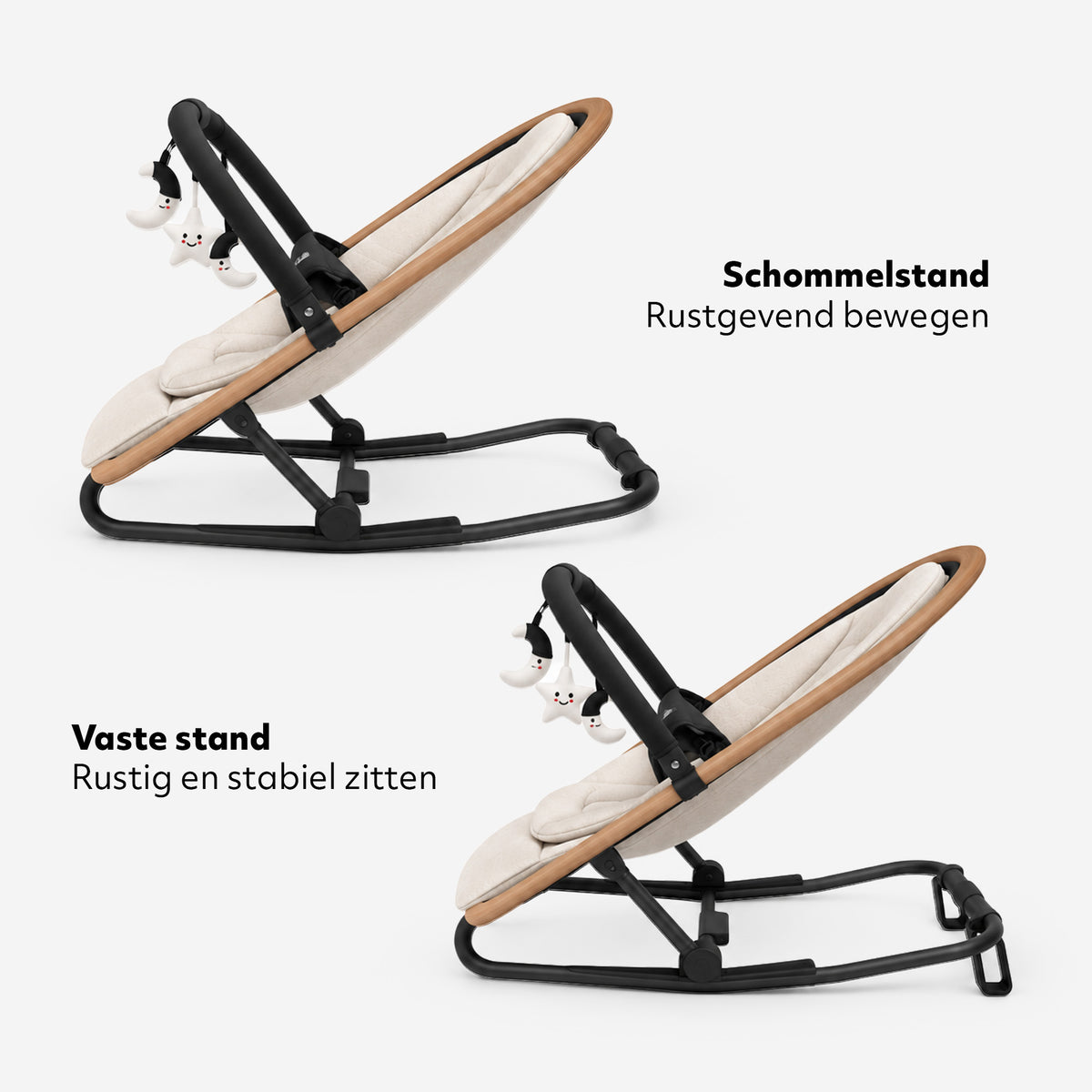Wipstoel Rocker Creme