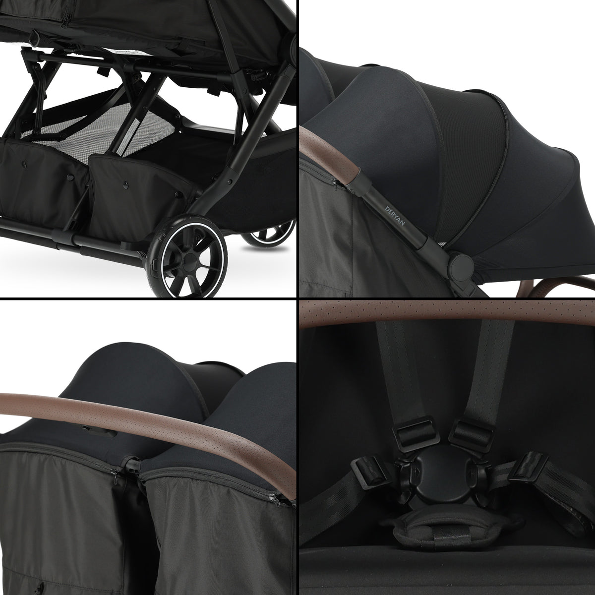 Rolo DuoBuggy X2 XL Black V2