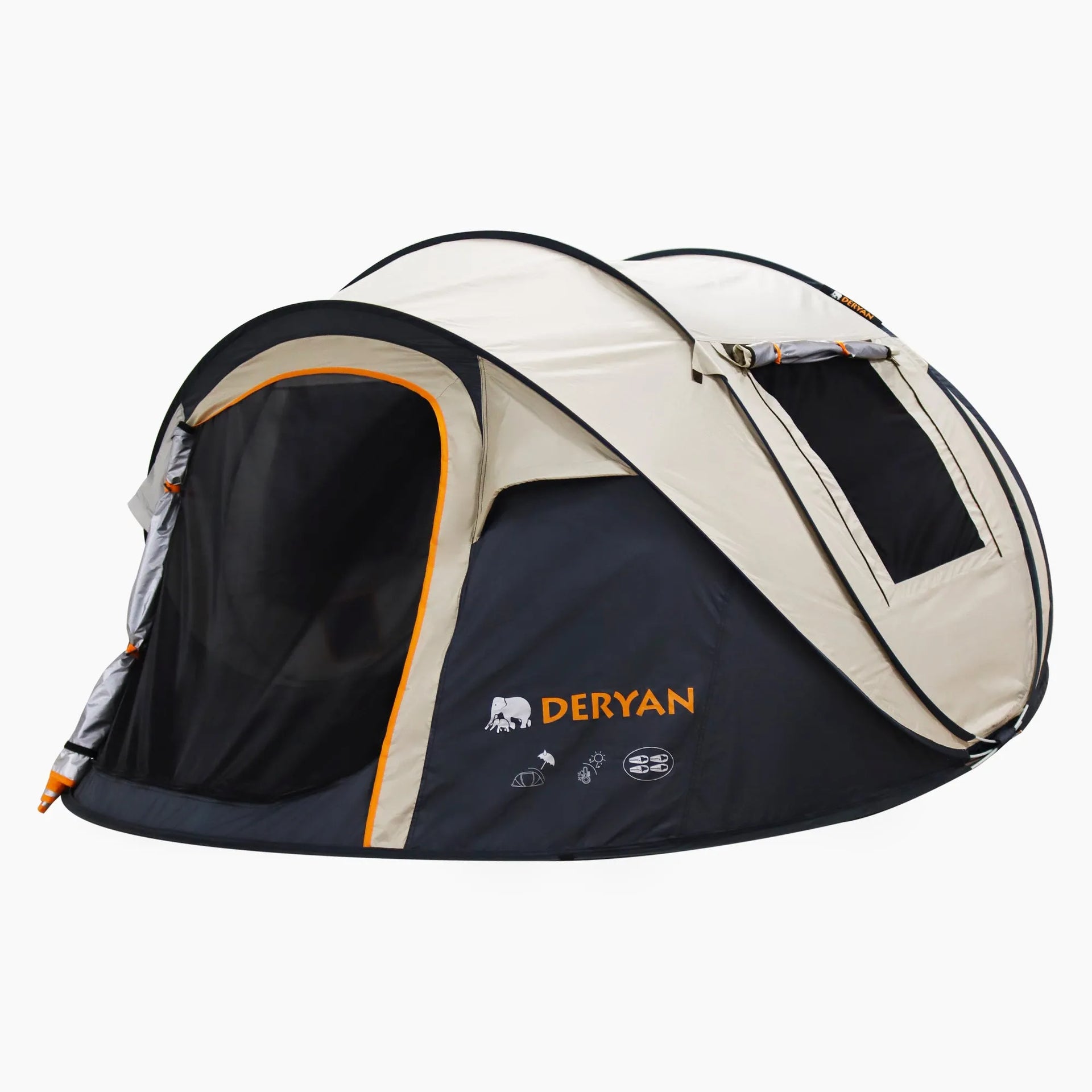 Luxury Pop-Up Tent - 5000MM Water Column - Beige