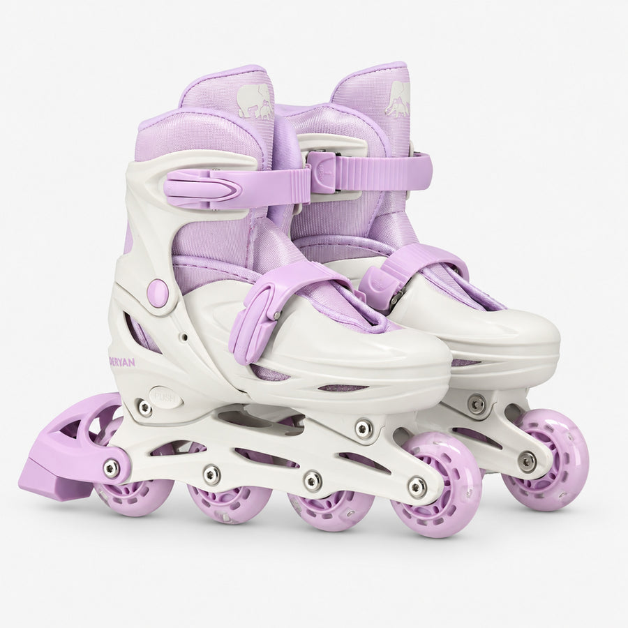 Skeelers - Paars/Wit - L (EUR 38-41)