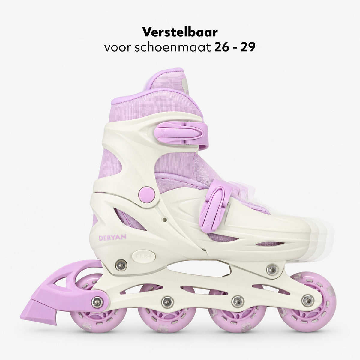 Skeelers - Paars/Wit - XS (EUR 26-29)