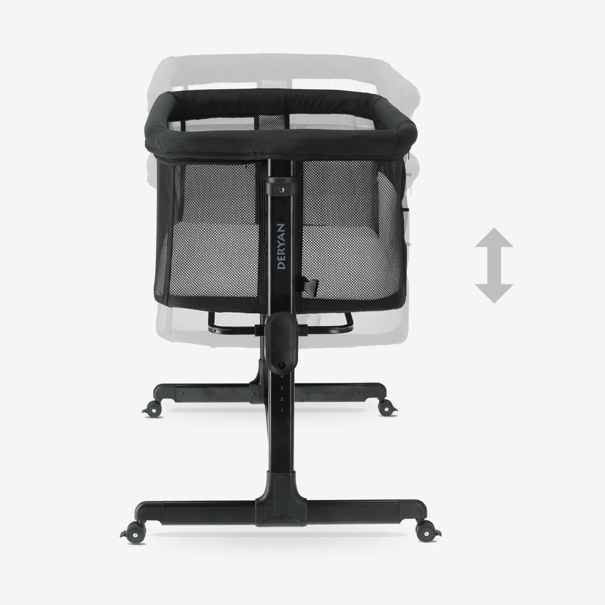 Co-Sleeper Snoozy Crib - Black