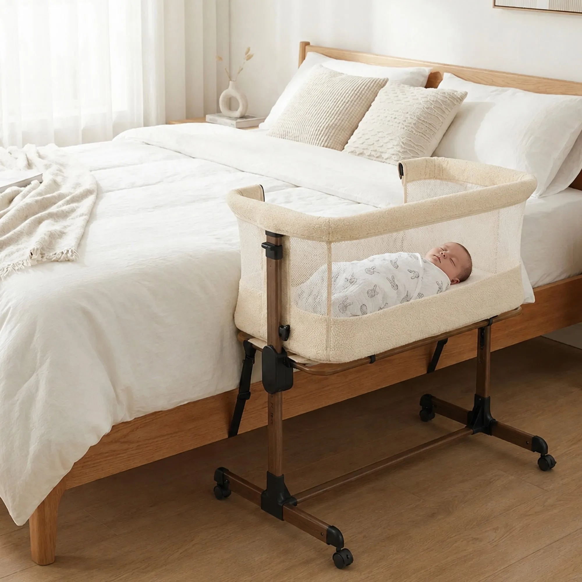 Berceau d'appoint Snoozy - Teddy Nougat