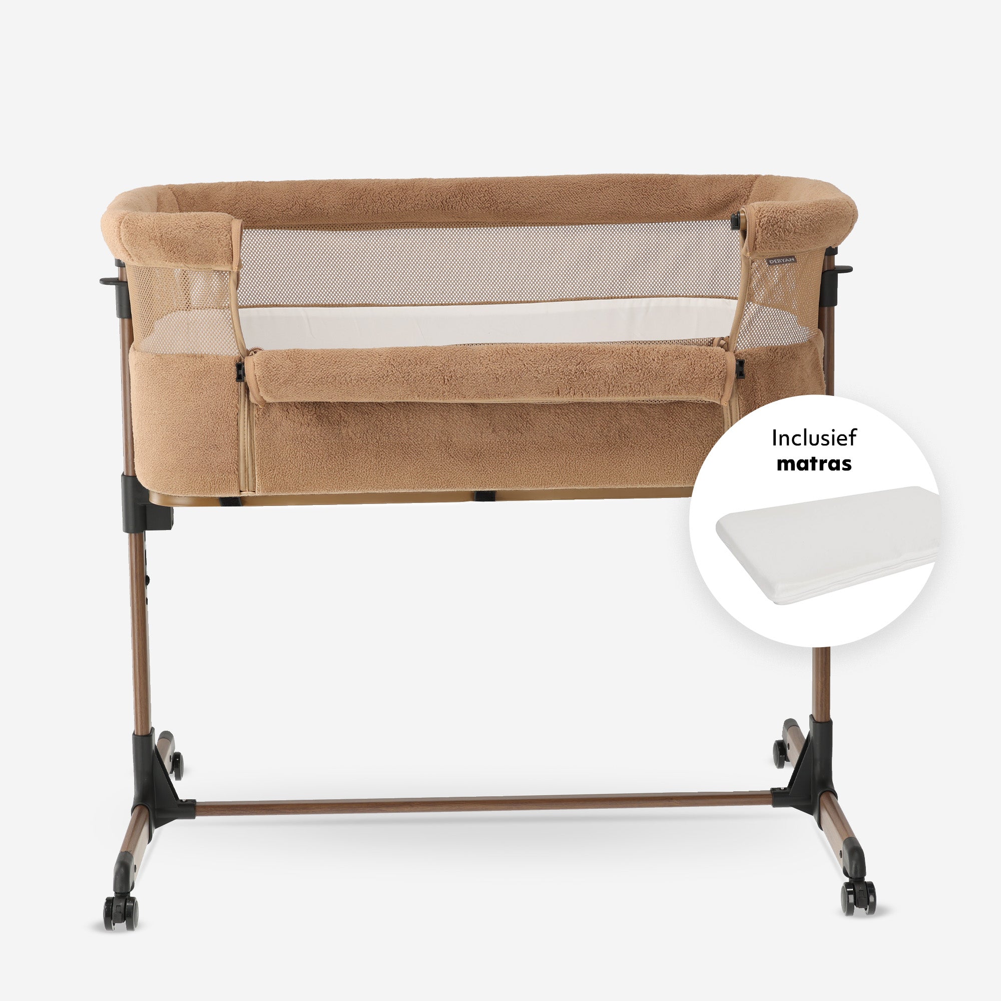 Łóżeczko do spania z dzieckiem Snoozy – Teddy Brown