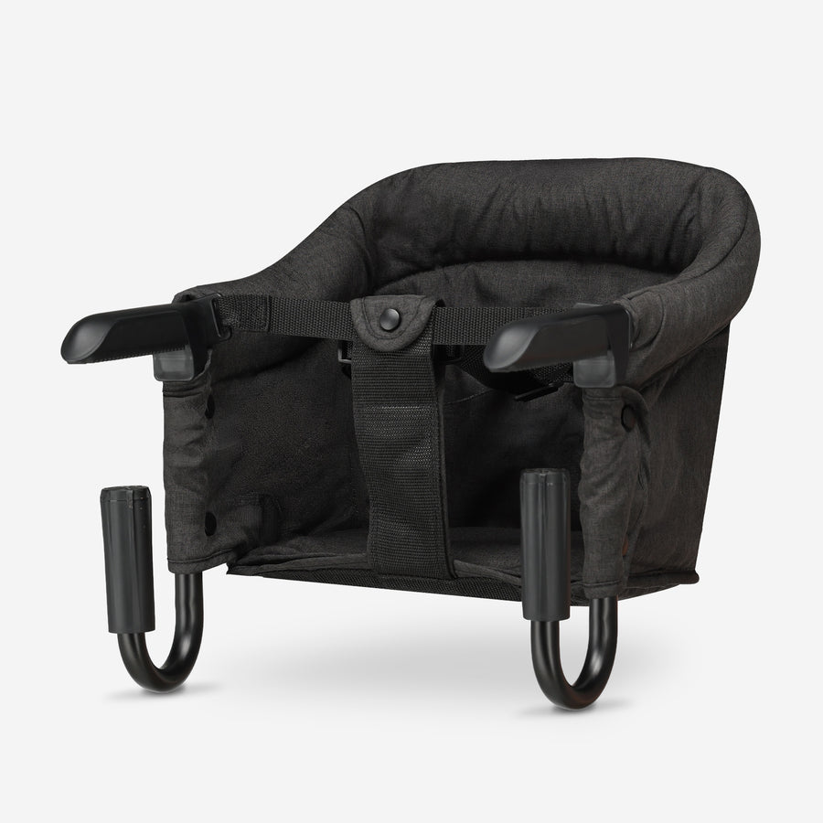 Silla infantil colgante plegable - Silla de comedor - Gris oscuro