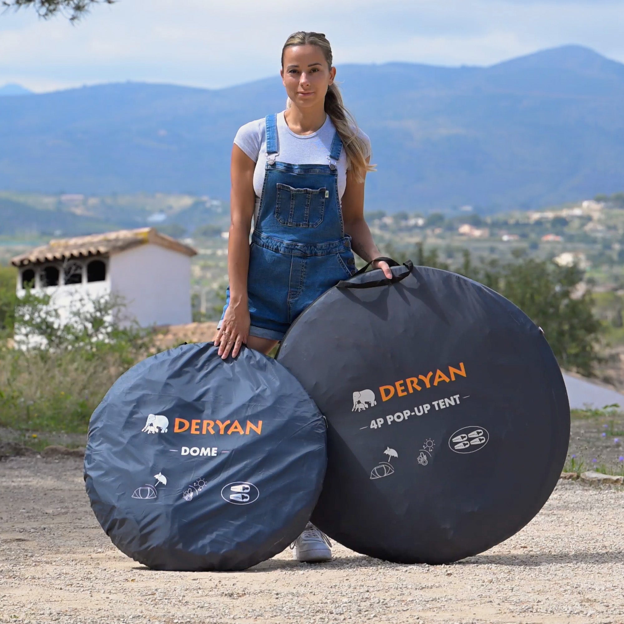 Pop Up Tent Cocoon - 2000MM water column - Navy