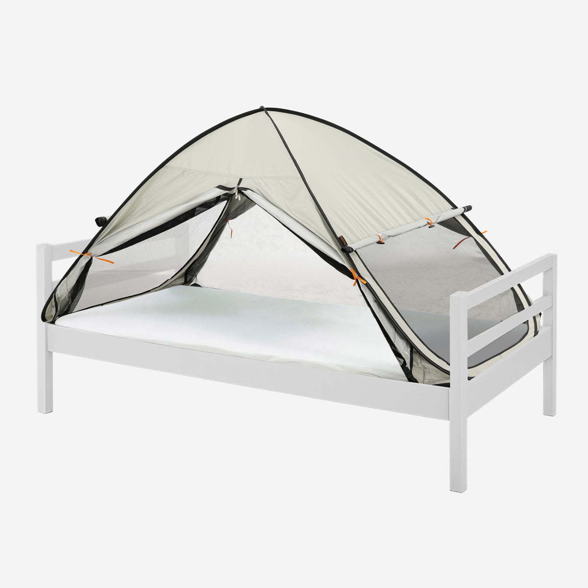 Bettzelt Pop-Up Ivory 200x90 Moskitonetz