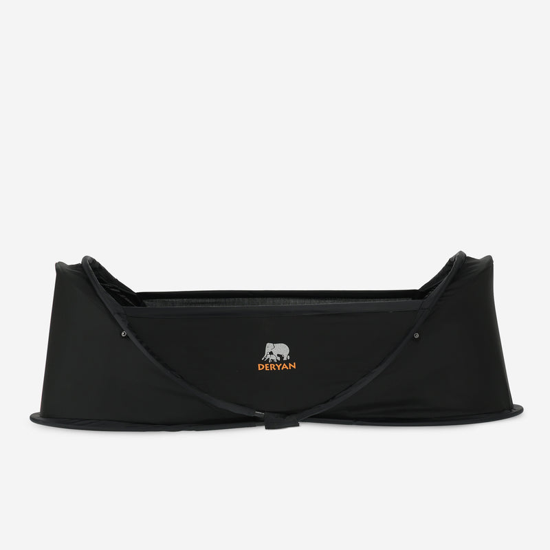 Baby-Campingbett – Schwarz