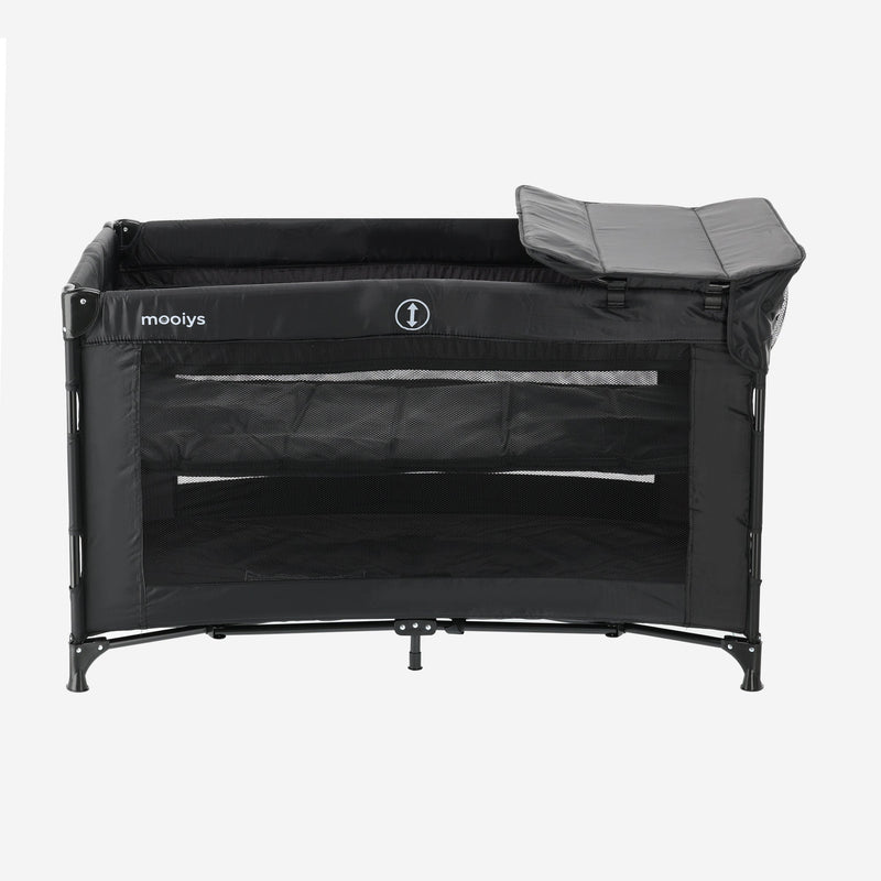 Mooiys Campingbed 120x60cm - Zwart