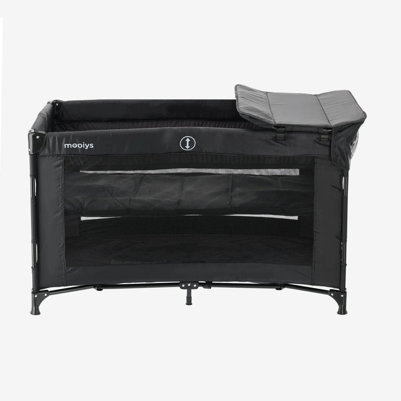 Lit de camping Mooiys 120 x 60 cm - Noir