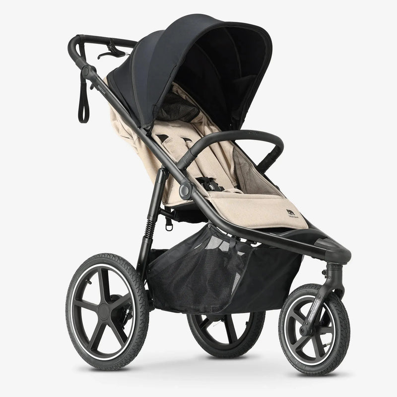 Poussette de Jogging Bolt Crème