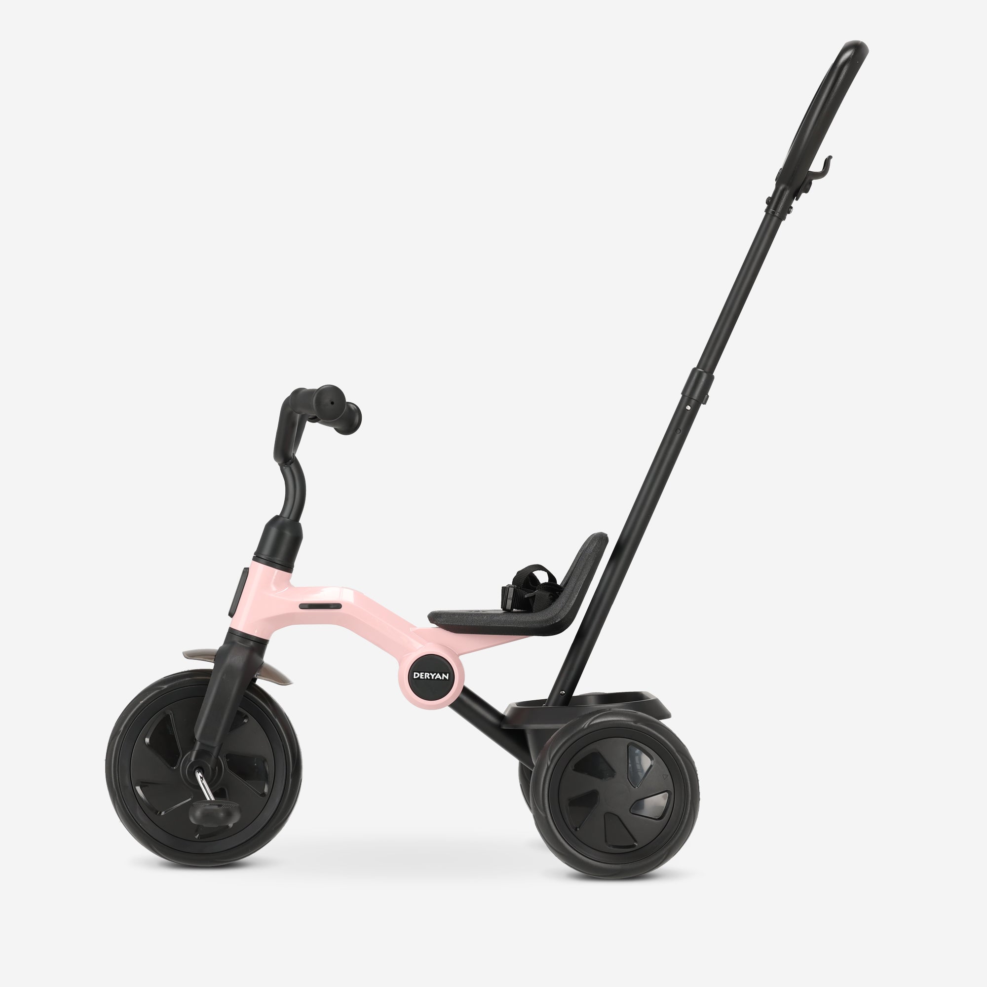 Drifter Tricycle with push bar Rosé 