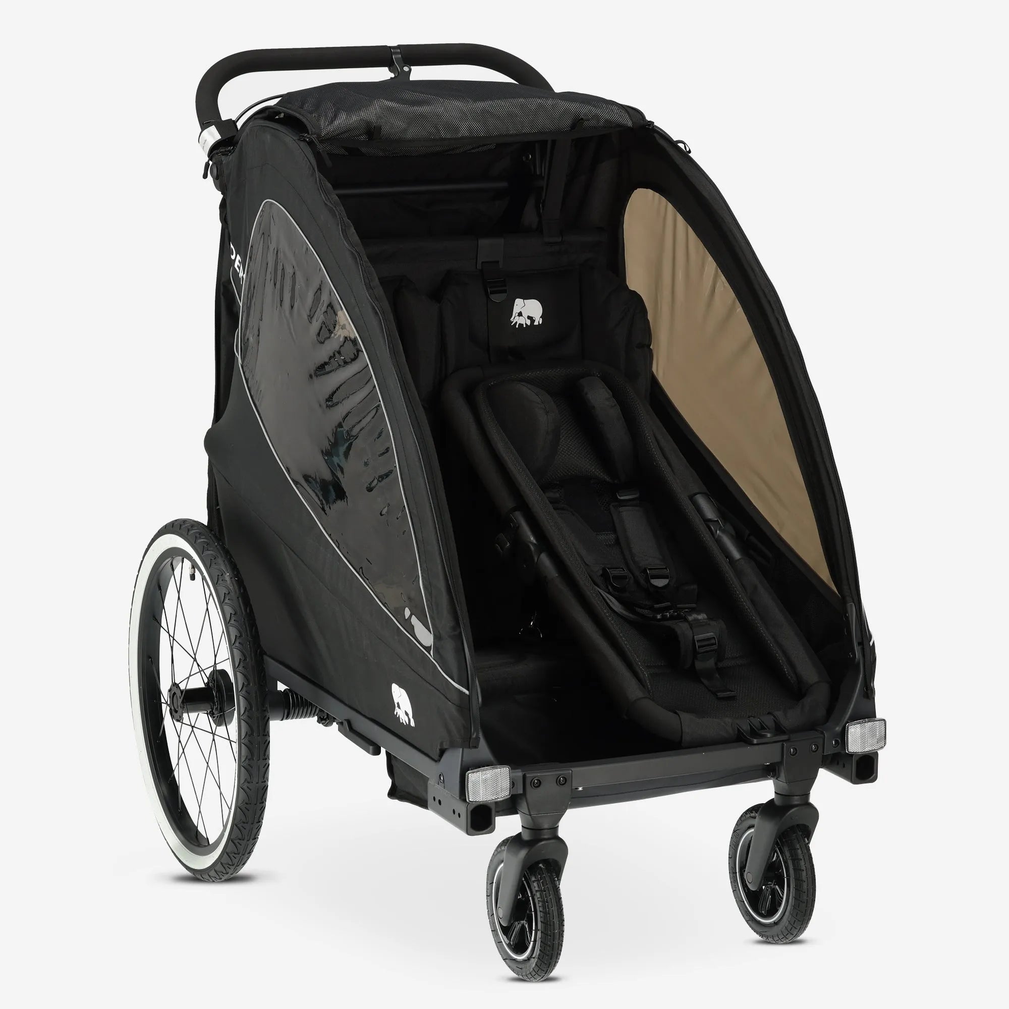 Babyfietsstoeltje - veilige riemen baby pop fietszitje Babyfietsstoeltje - veilige riemen baby pop fietszitje