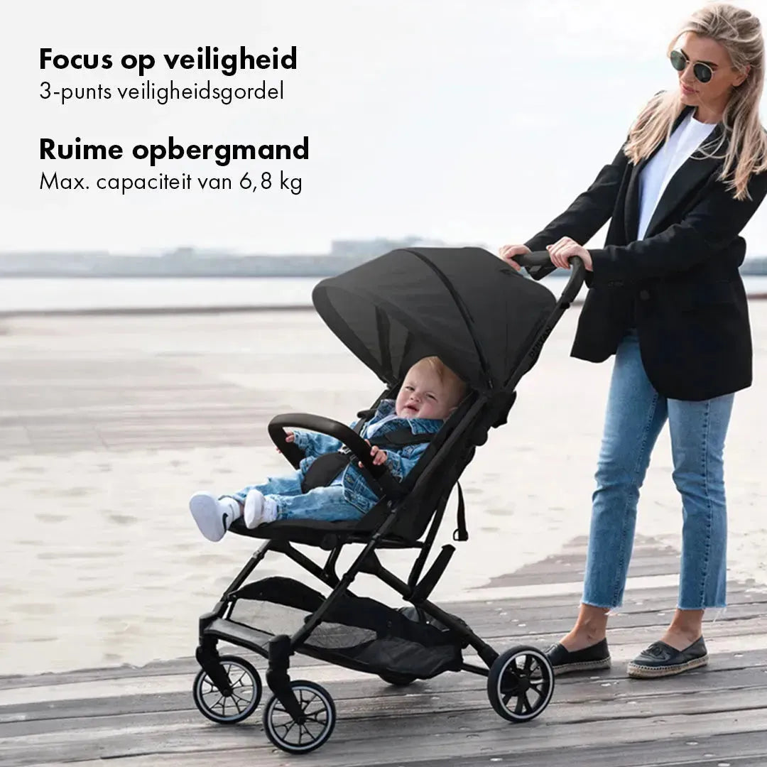Rolo Stroller Black