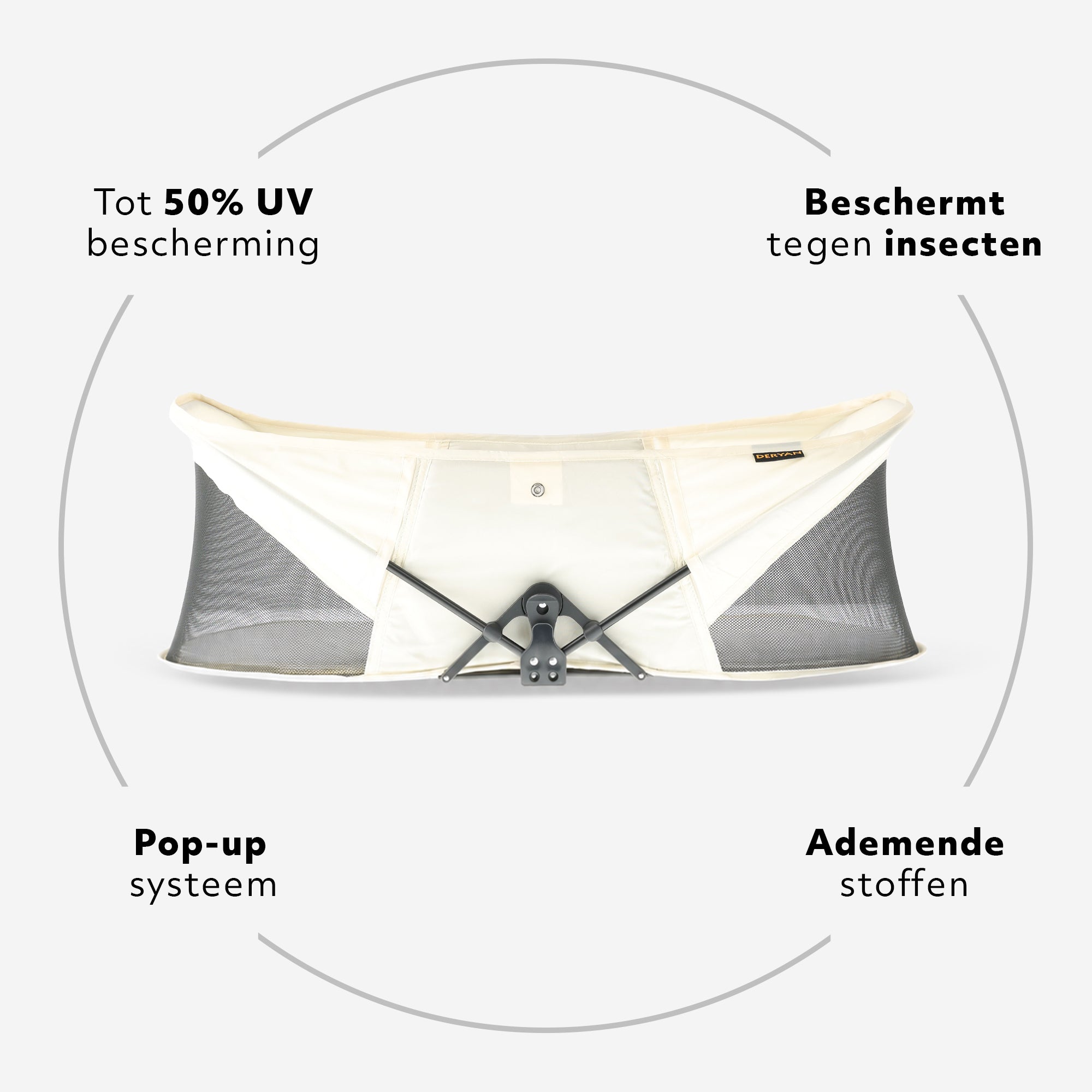 BabyBox reiseseng til babyen – kremfarget