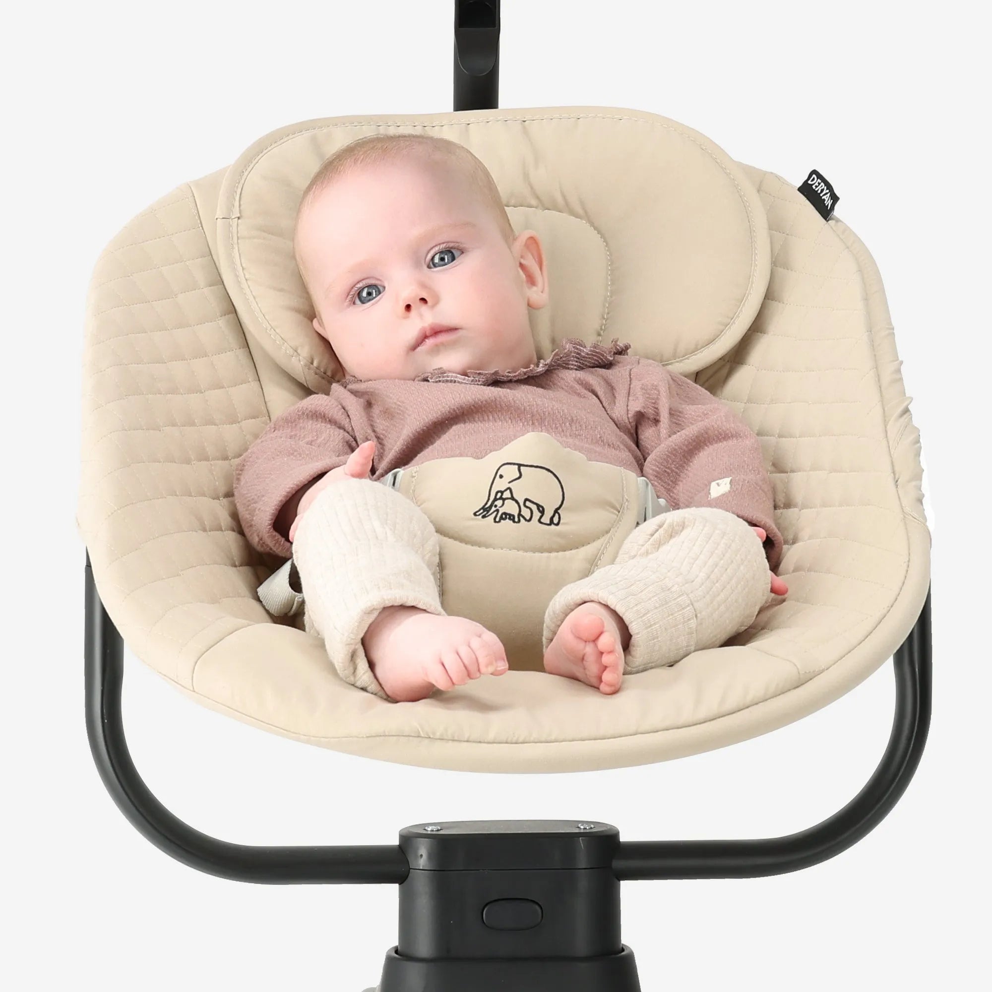 Jacky Cream Electric Baby Swing