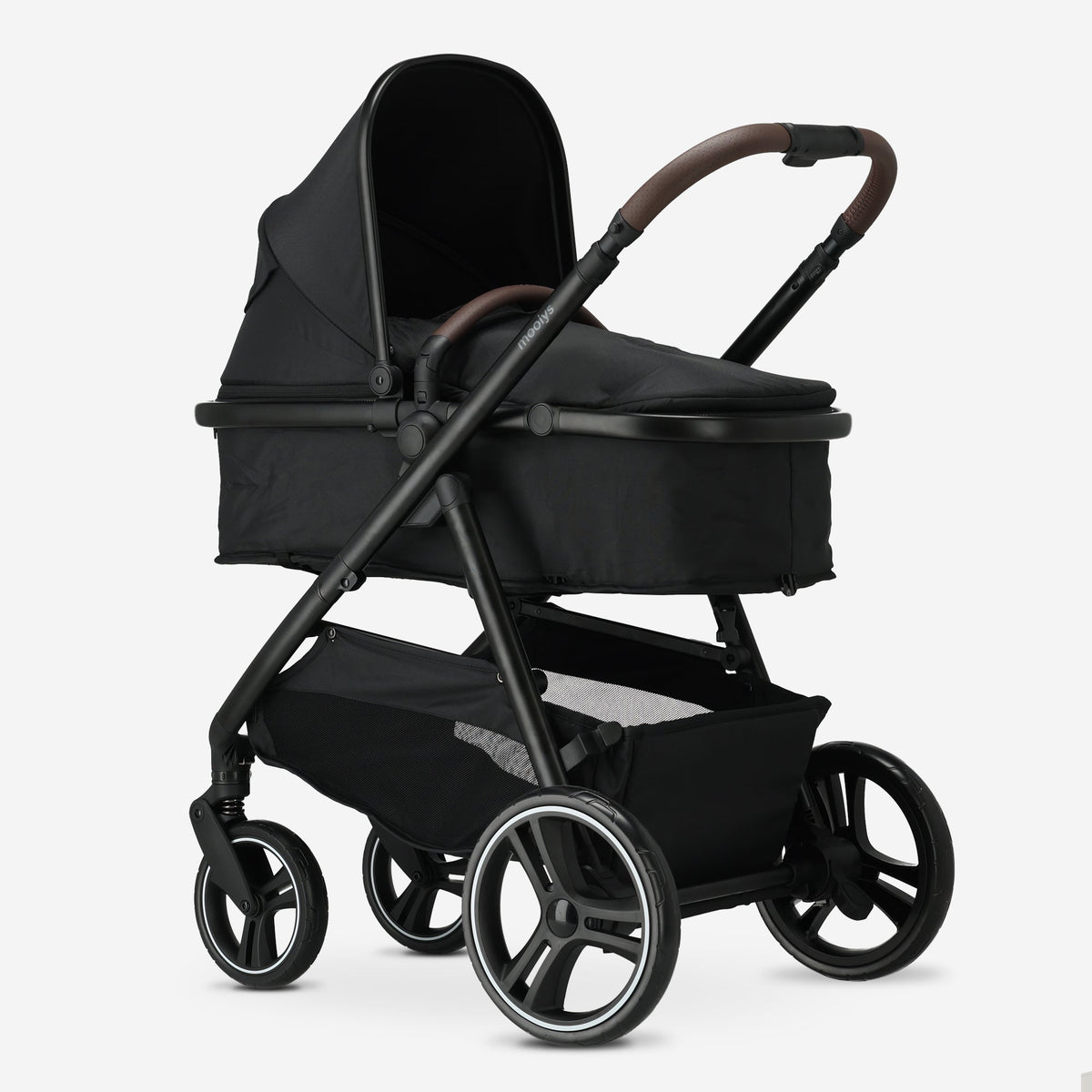 Mooiys Luca 3-in-1 Stroller - Multifunctional Stroller - Includes Car Seat - Black