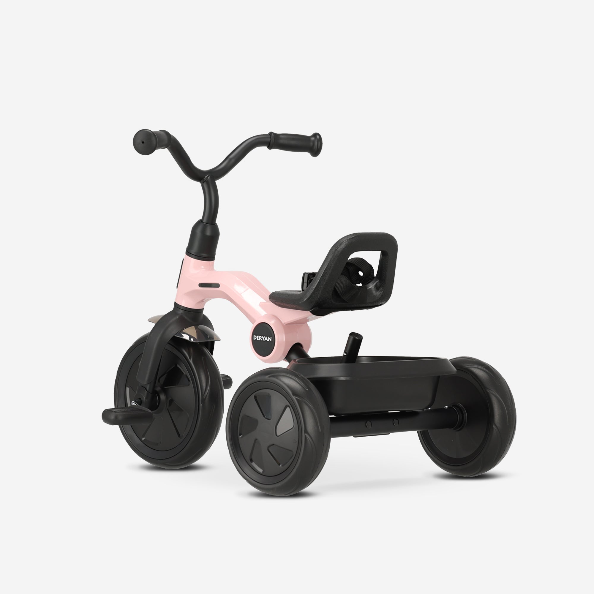 Drifter Tricycle with push bar Rosé 