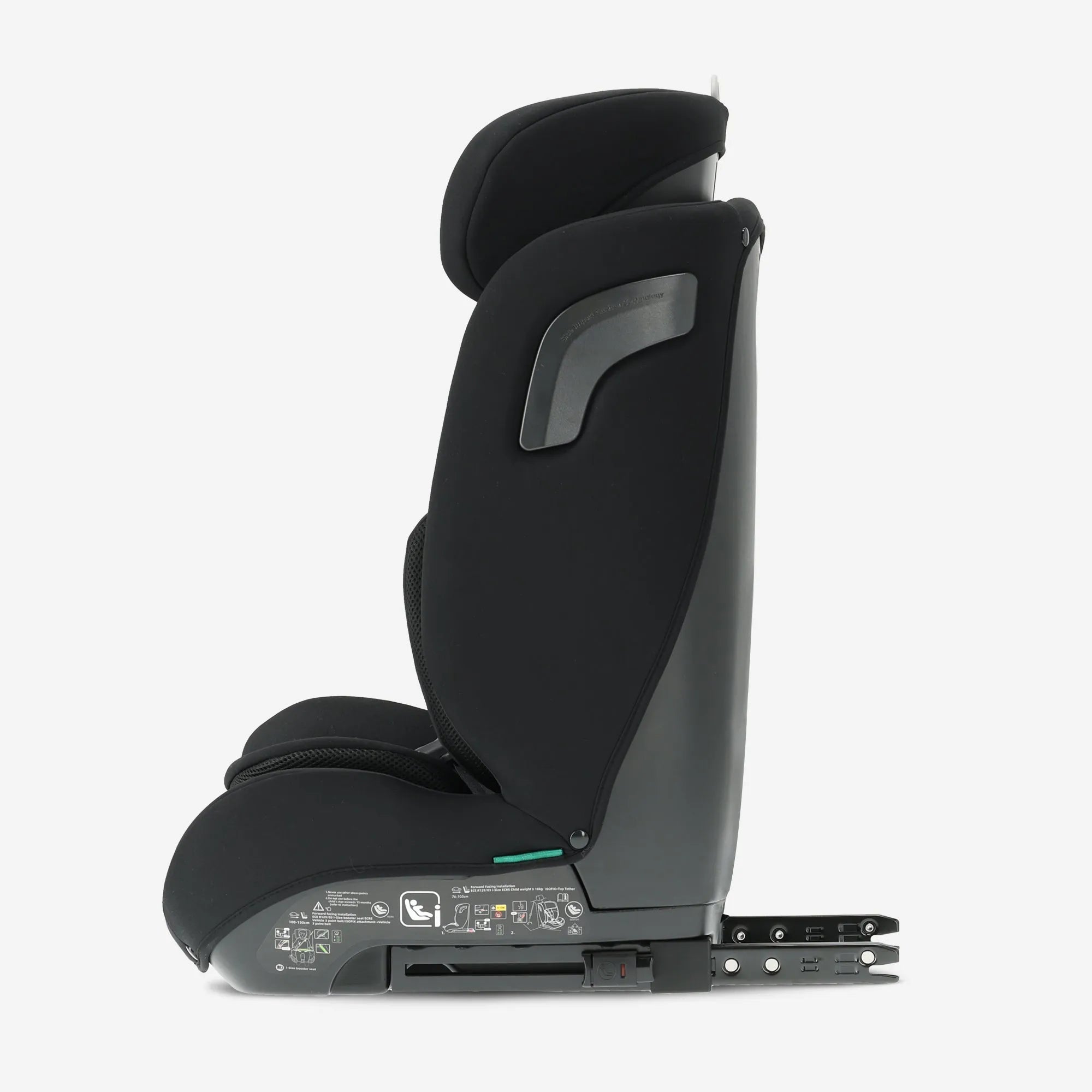 Carter Luxe i-Size/isofix Car Seat 76-150 cm - 9-36 kg - Deep seat - Adjustable headrest - Safety systems - Easy to clean - Group 1/2/3