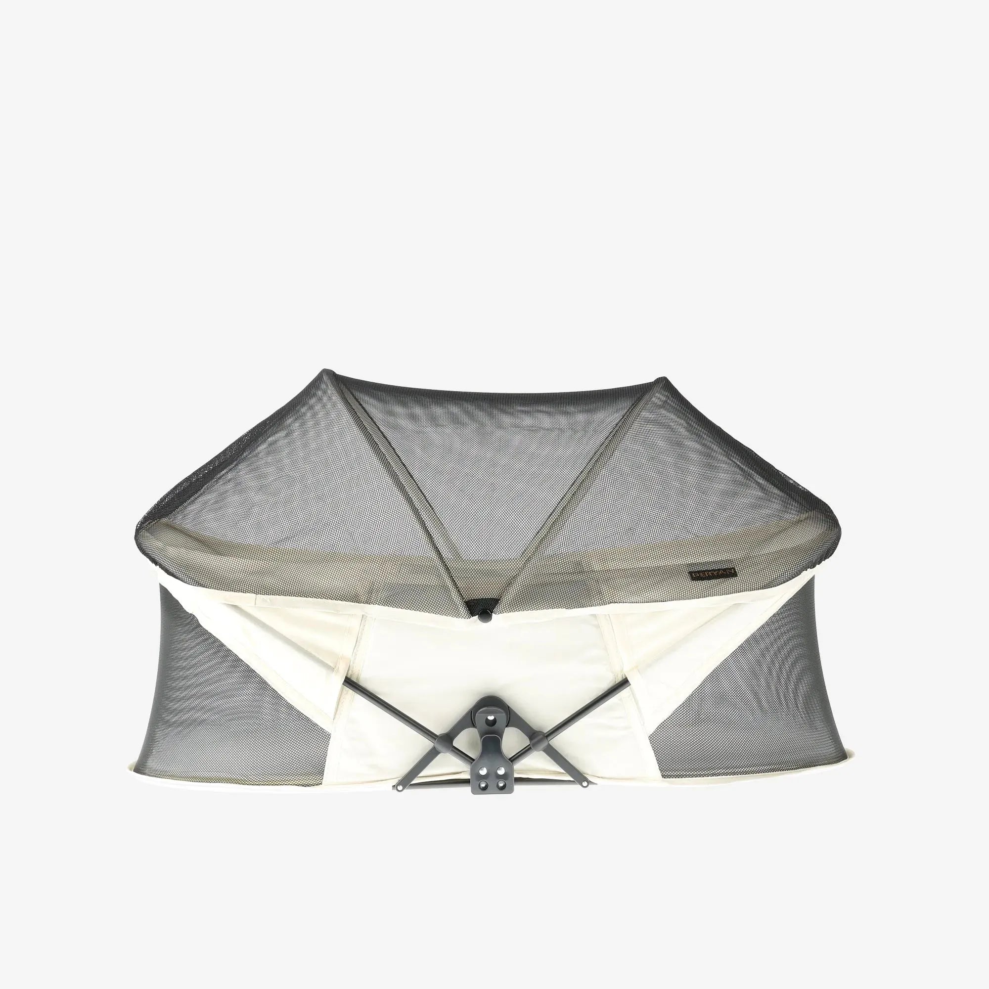 Infant Deluxe Reisebett mit Aluminiumrahmen, kompakt zusammenklappbar, transportbereit, geeignet für Kinder bis zu 1,5 Jahren