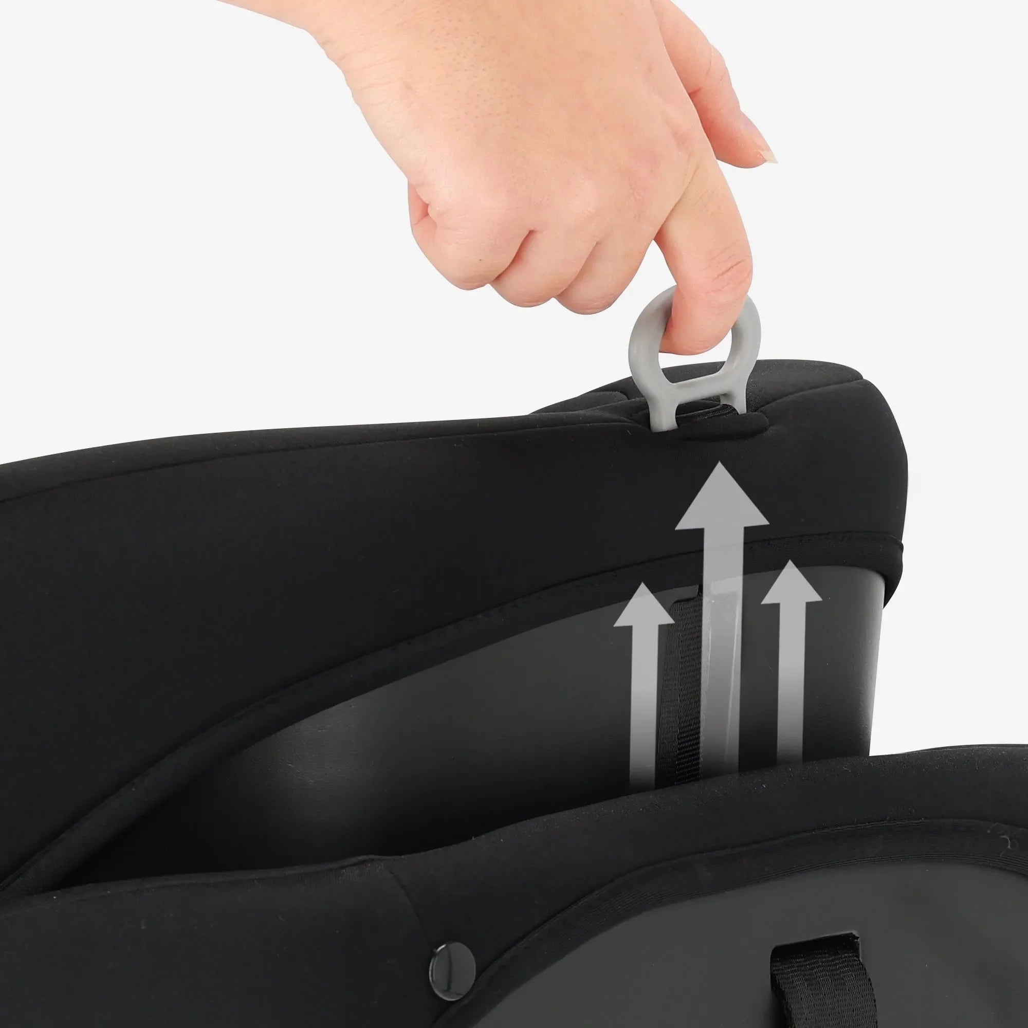 Carter Luxe i-Size/isofix Car Seat 76-150 cm - 9-36 kg - Deep seat - Adjustable headrest - Safety systems - Easy to clean - Group 1/2/3